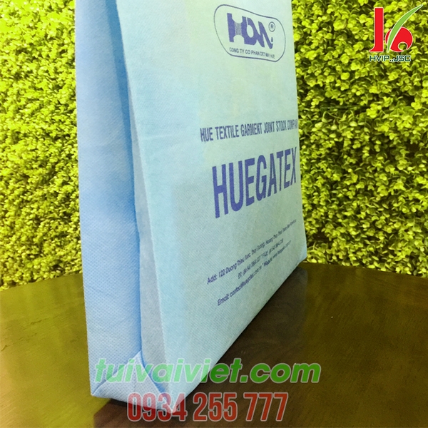 Túi vải không dệt ép nhiệt Huegatex TVE009