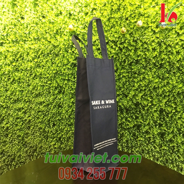 túi vải không dệt đựng rượu 3