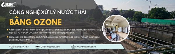 Xử Lý Nước Thải Bằng Ozone