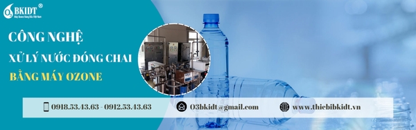 Máy Ozone Xử Lý Nước Uống Đóng Chai