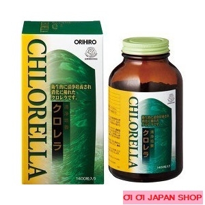 Tảo Chlorella Orihiro – Lọ 1400 viên