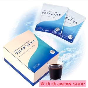Okinawa fucoidan extract 75ml dạng nước (1 hộp 10 gói)