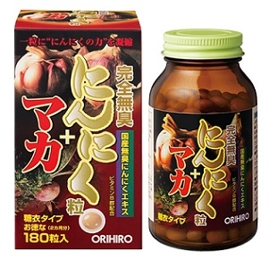 Viên uống Maca kết hợp với tinh chất tỏi  của Orihiro