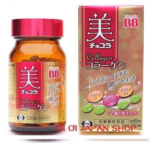 Chocola collagen BB Nhật Bản - 120 viên