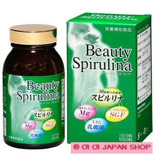 Tảo Beauty Spirulina 550 Viên