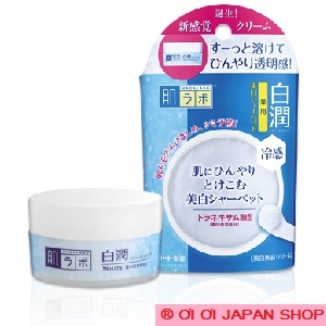 Kem lạnh dưỡng trắng Hada Labo Shirojyun White Sherbet