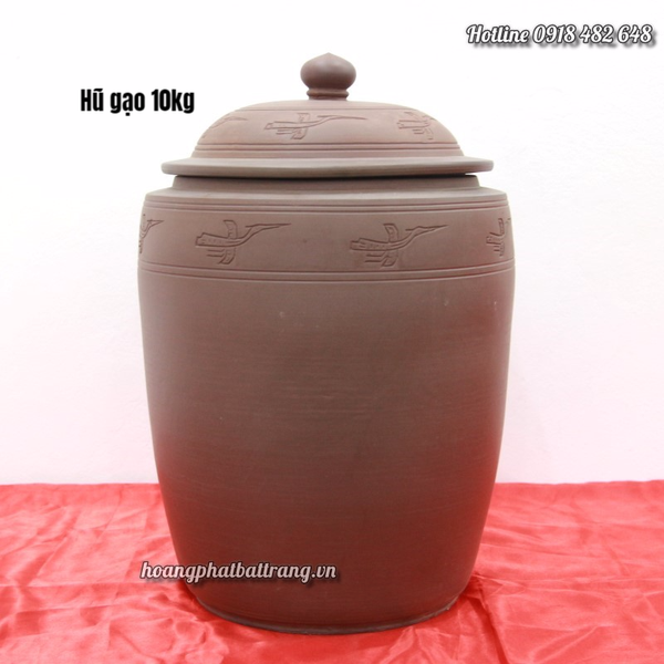 Hũ gạo Bát Tràng 20kg 