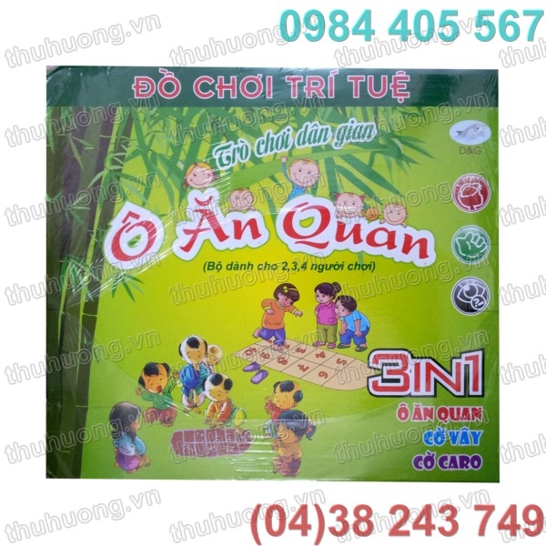 Cờ ô ăn quan (3 trong 1)