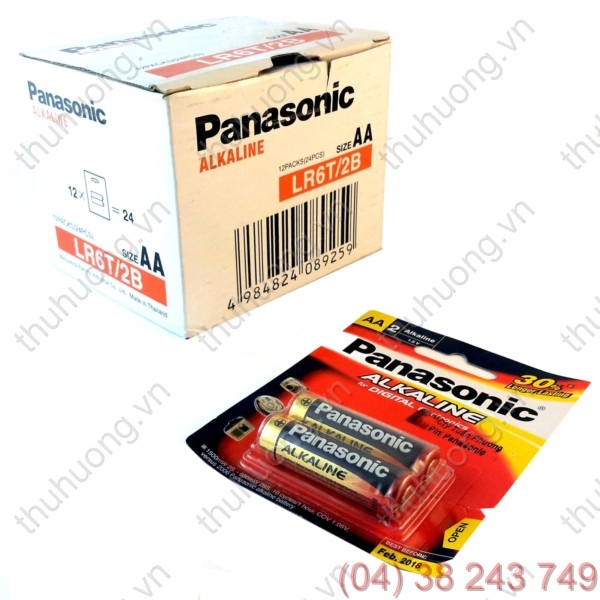 Pin tiểu AA vỉ - PANASONIC UM3-LR6(T/2B2)