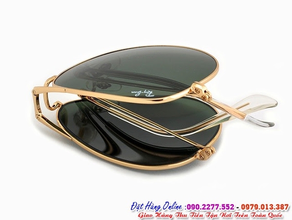 Bán Kính RayBan Gấp Cao Cấp Mắt Đen Giá Rẻ Tại Hà Nội Và TP HCM