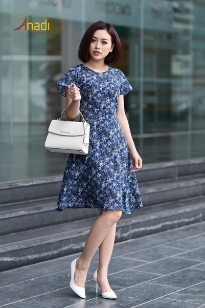 Đầm hoa nhí mềm mại