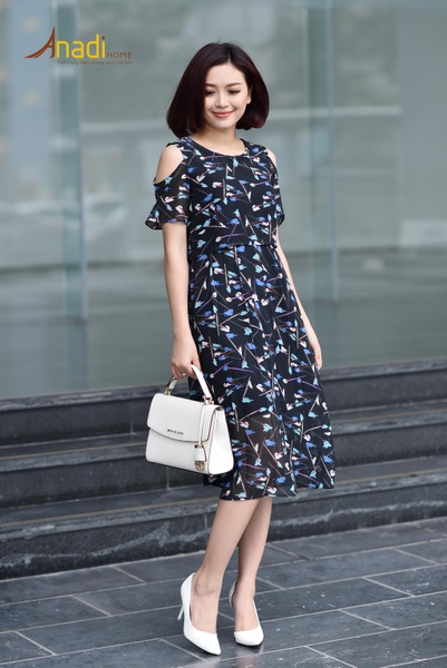 Đầm hoa nhí mềm mại
