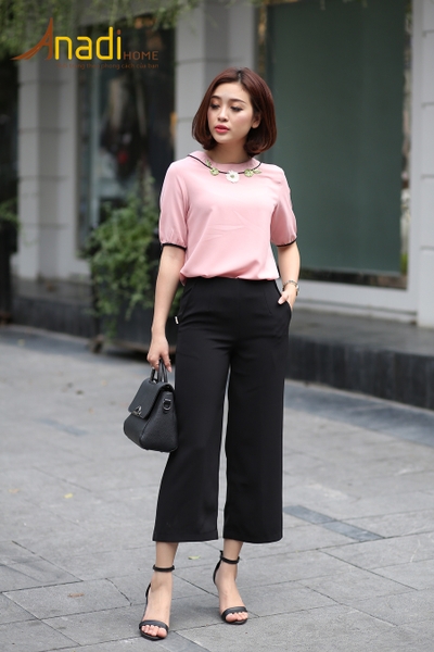 Quần culottes cạp liền - 435,000đ