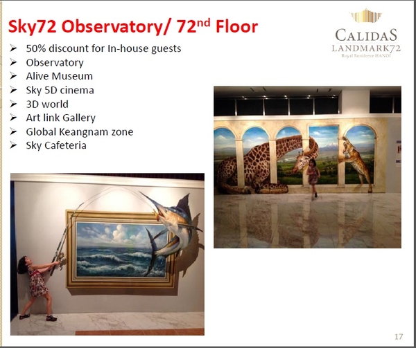 Calidas Landmark 72 _______2,000$~3,800$_______