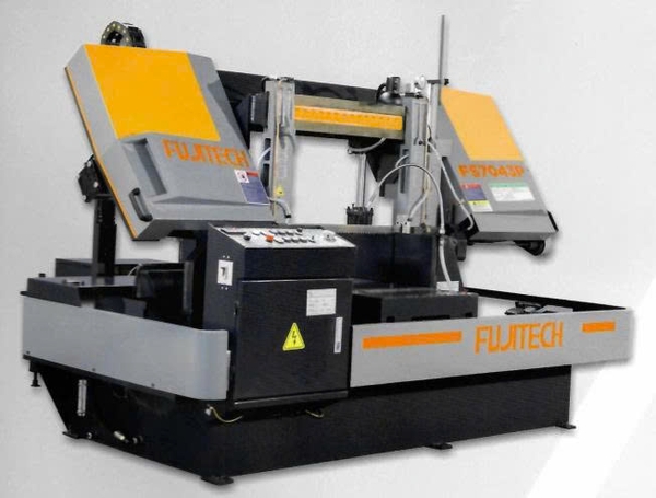 MÁY CƯA BĂNG CẮT NẶNG CẤP PHÔI BÀN DẠNG NẰM NGANG HAI CỘT MODEL FS7043P