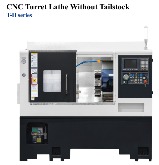 Máy tiện CNC dạng Turret không có ụ động – Dòng T-H
