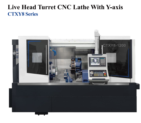 Máy tiện CNC đầu dao sống có trục Y - Dòng CTXY8