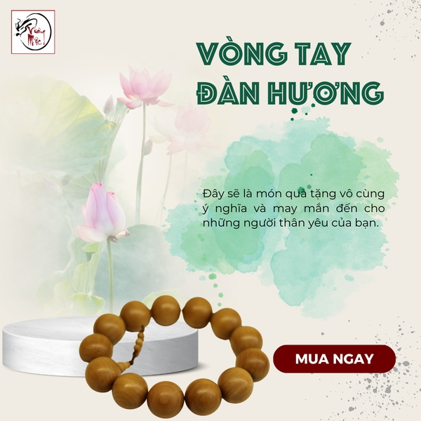 vòng tay đàn hương làm quà