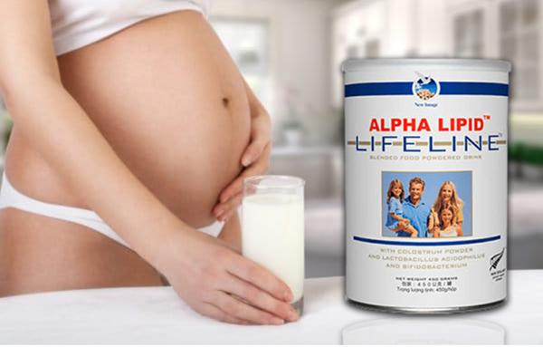 Sữa Alpha Lipid bà bầu có uống được không?