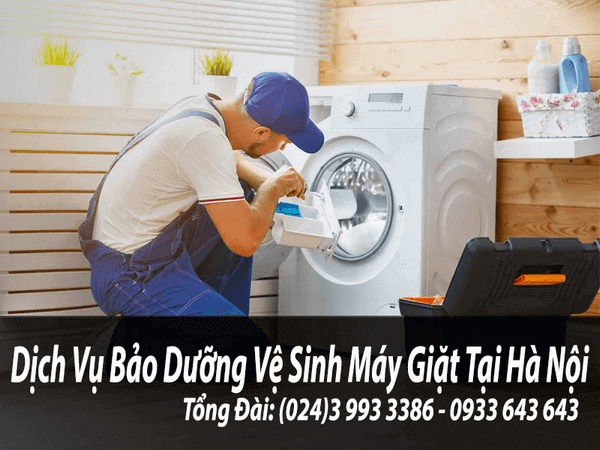 Vệ sinh bảo dưỡng máy giặt tại nhà