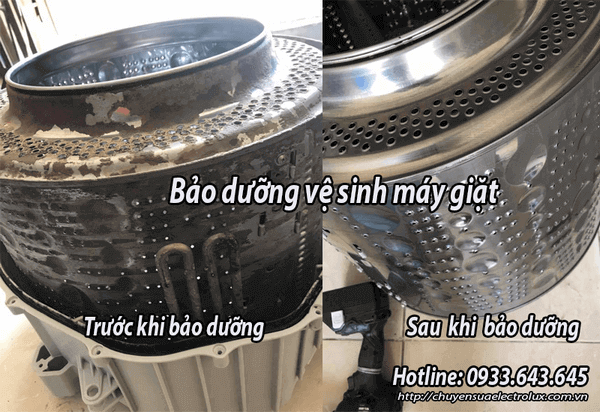 vệ sinh bảo dưỡng máy giặt tại Hà Đông