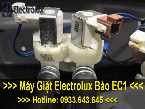 Nguyên nhân máy giặt electrolux báo lỗi EC1