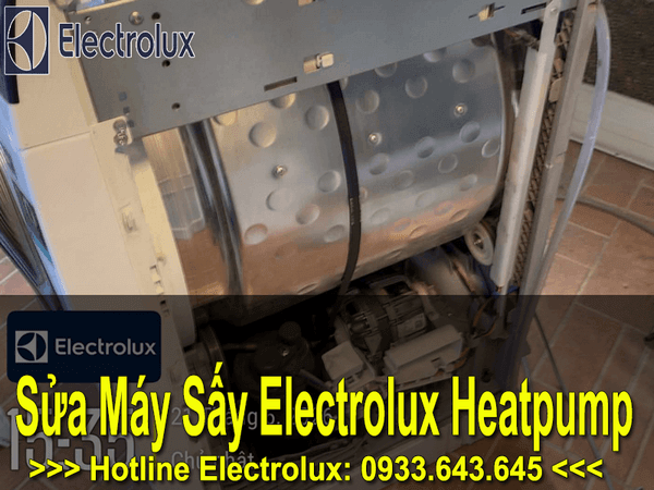 sửa máy sấy electrolux heatpump