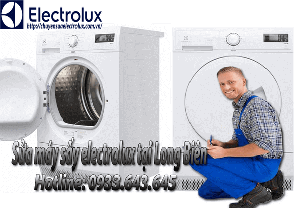 sửa máy sấy electrolux tại long biên