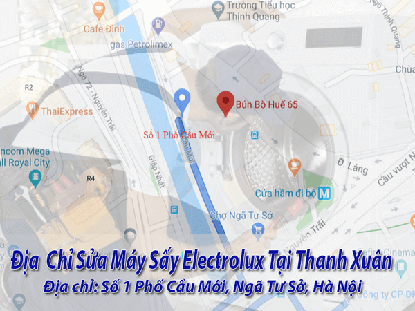 sửa máy sấy electrolux tại thanh xuân