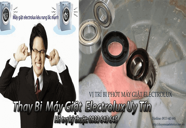  thay bi phớt máy giặt electrolux chính hãng