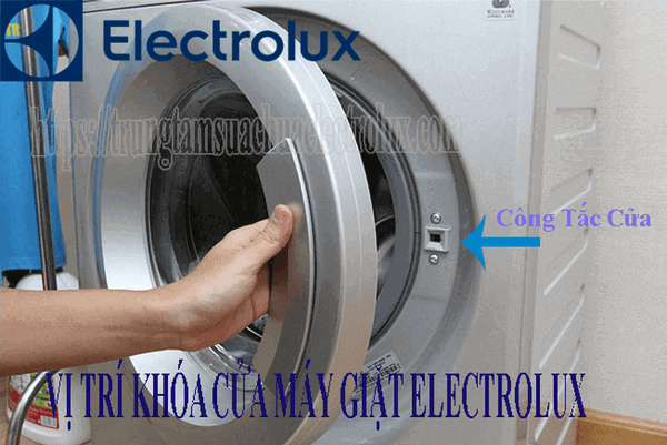 thay khóa cửa máy giặt electrolux