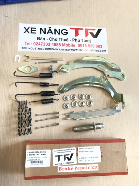 TFVP00098. Bộ phanh xe nâng dùng cho xe dầu, xăng ga