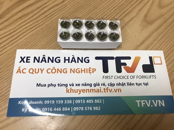 Bóng đèn halogen dùng cho xe nâng FB10-30-6/7/8, mã 48V 10W,277H2-42371, hàng mới 100%
