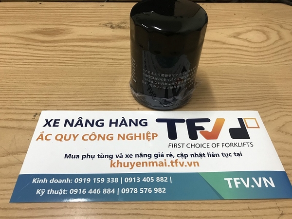 Lọc dầu động cơ xe nâng 7-8FD/1DZ, 2Z, 3Z, 13Z, 14Z, hiệu Folangsi, mã 80915-76010-71, hàng mới 100%
