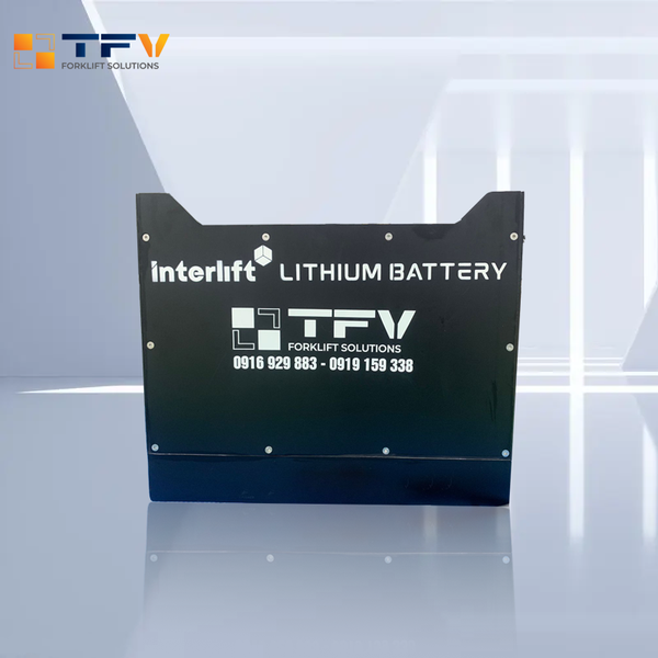 Pin Lithium 24V 608Ah hiệu Interlift cho xe nâng, xe điện