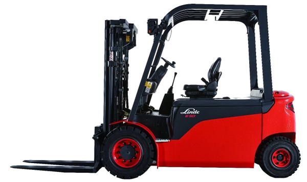 Xe nâng điện Linde E50-20 5 tấn nâng 4 m pin lithium