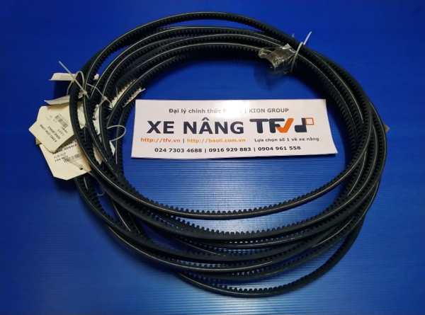 Dây Curoa quạt làm mát động cơ xe nâng 4D94E, 4D94LE.