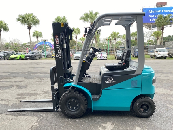 Xe nâng điện 2.5 tấn Baoli KBE25-01. Nâng cao 3m. Sản xuất 2024. Mới 100%