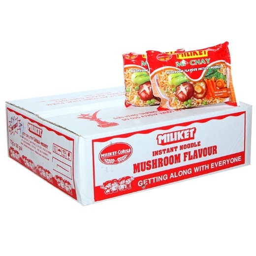 Mì chay Miliket 70g thùng 30 gói