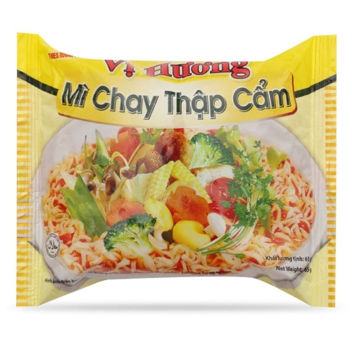 Mì Vị Hương chay thập cẩm 65g thùng 30 gói