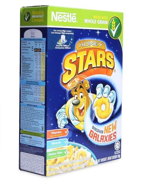 Ngũ cốc ăn sáng Honey Stars Nestlé hộp 150g