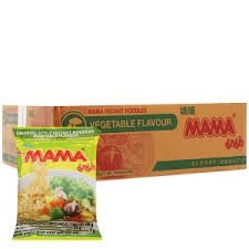 Thùng 30 gói mì chay Mama vị rau củ 62g