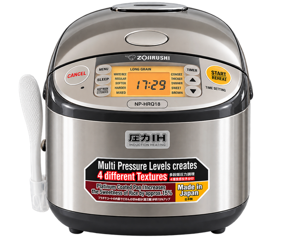Nồi Cơm Cao Tần Áp Suất Zojirushi NP-HRQ18 1.8L – Made in Japan