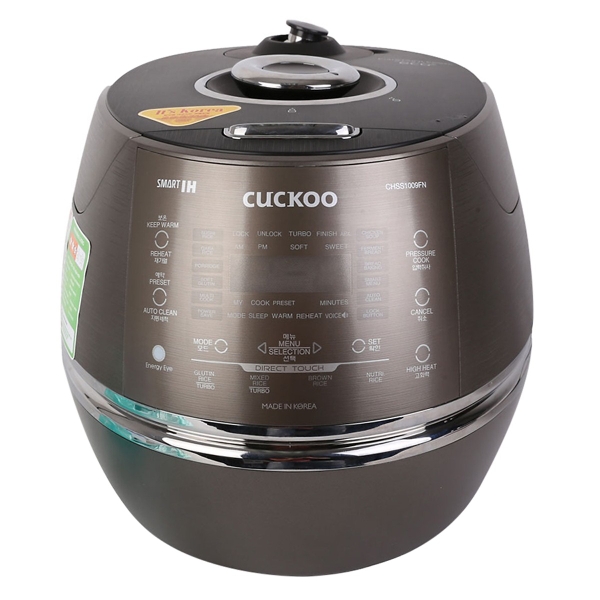 Nồi Cơm Cao tần Áp Suất Cuckoo CRP-CHSS1009FN