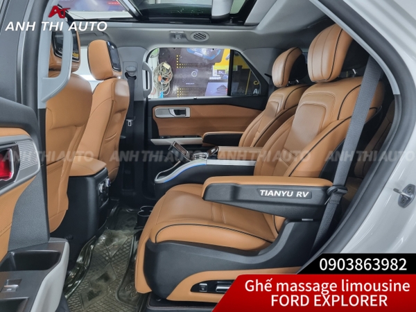 Độ Ghế Limousine Ford Explorer | Cửa hàng Anh Thi Auto
