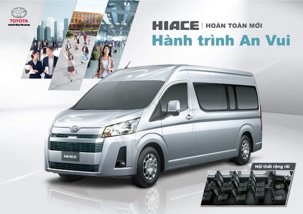 Toyota Hiace 2021 máy dầu 15 chỗ ngồi