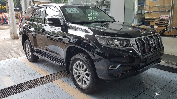 toyota land cruiser prado vx 2019 màu đen