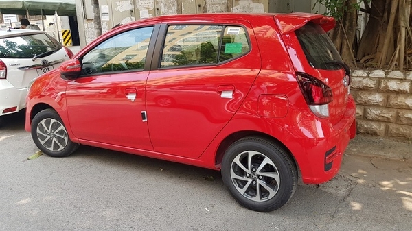 thiết kế hông xe toyota wigo 2019 nhập khẩu