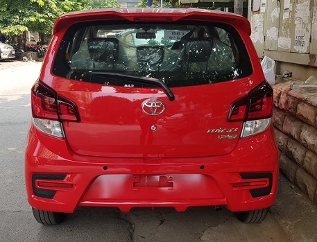 đuôi xe toyota wigo 2019 nhập khẩu