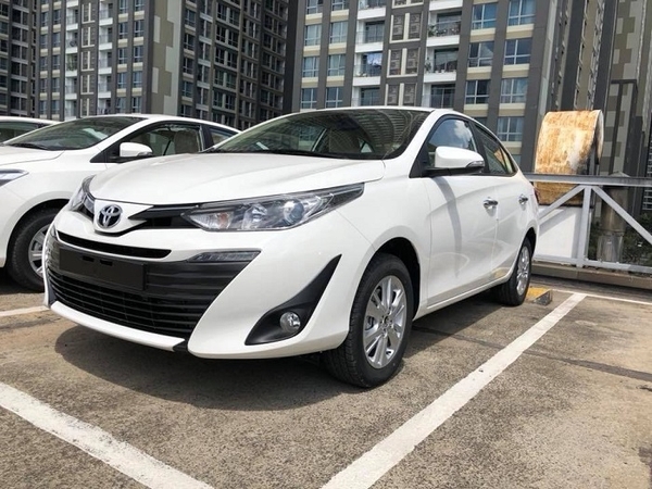 Toyota Vios 2019 màu trắng